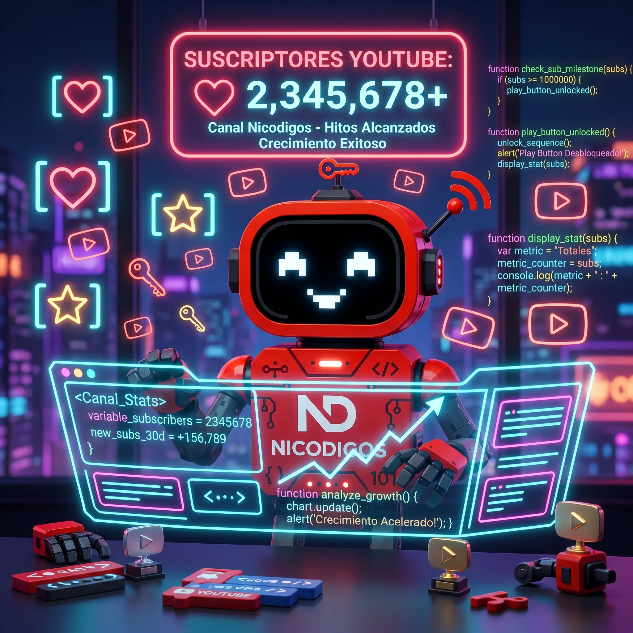 Suscriptores YouTube