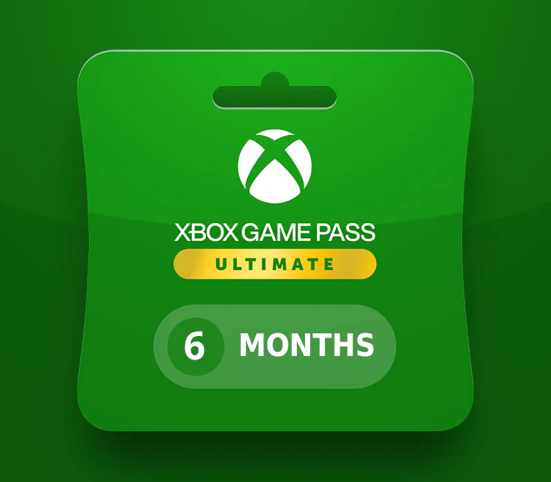 Xbox Game Pass Ultimate - 6 Meses Cuenta de Suscripción