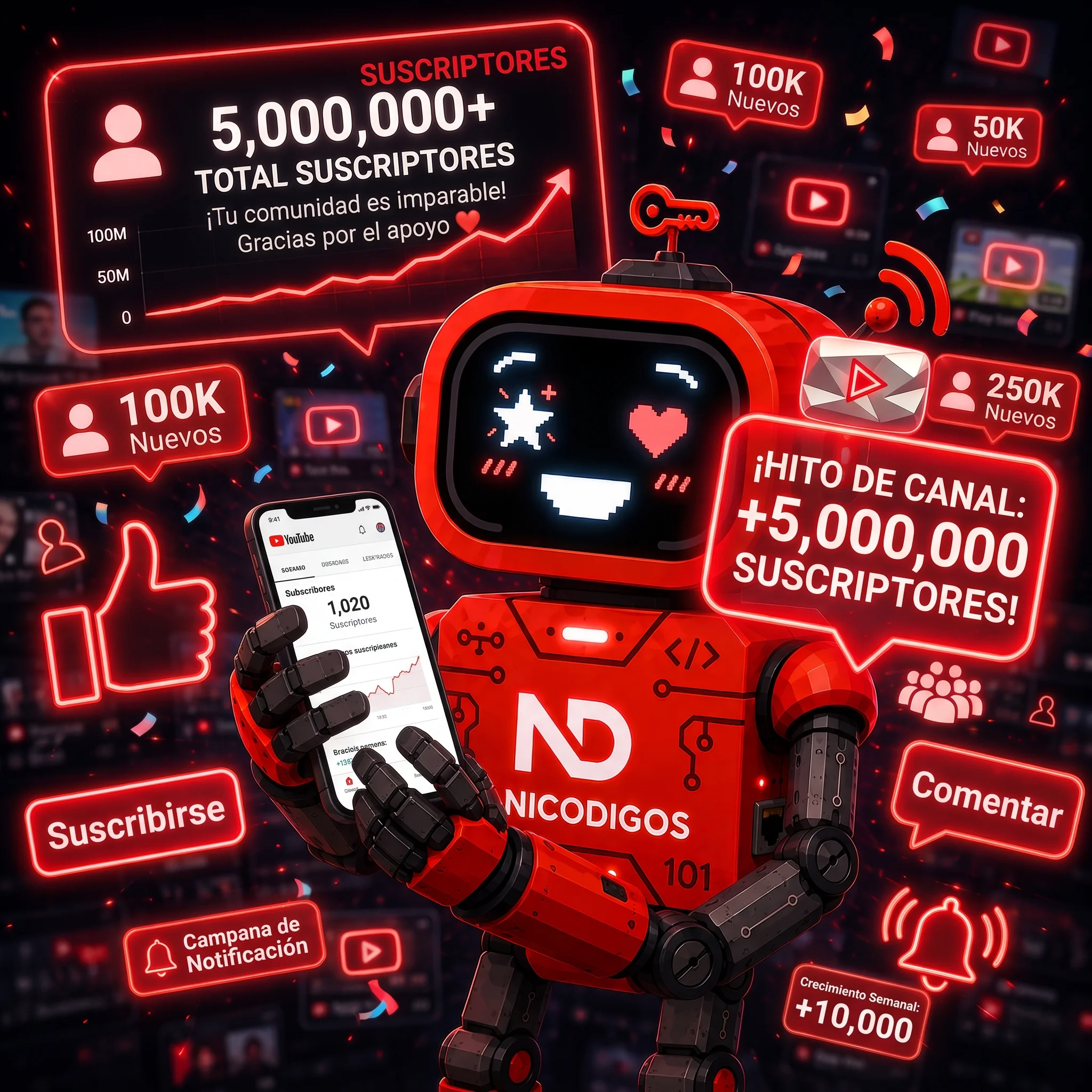 Visualizaciones YouTube