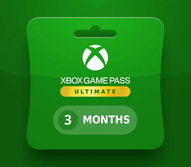 Xbox Game Pass Ultimate — 3 Meses — Tarjeta de Suscripción (CL/CO/AR/MX)