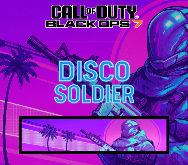 Call of Duty: Black Ops 7 — Clave CD DLC Disco Soldier (PC/PS4/PS5/Xbox One/Series X|S)