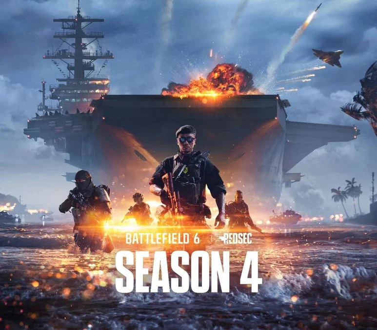 Battlefield 6 y REDSEC - Battlefield Pro DLC Temporada 4 para PC, EA App, clave CD