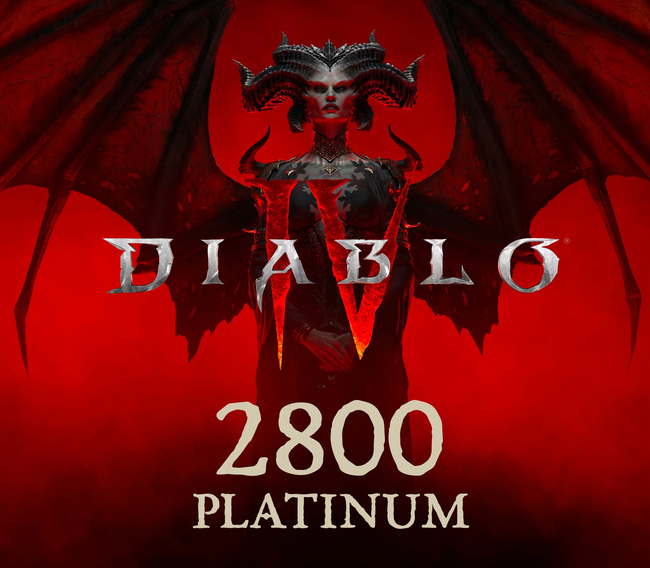 Diablo IV - Vale de 2800 Platino Clave CD para XBOX One / Xbox Series X|S