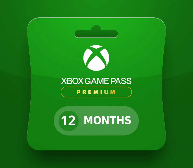 Xbox Game Pass Premium - 12 Meses Cuenta de Suscripción