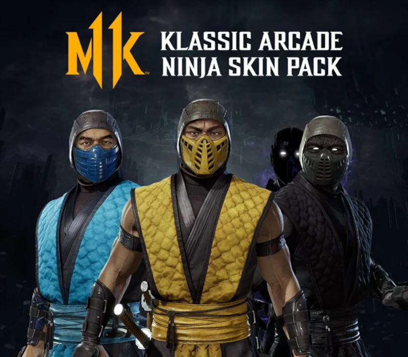 Mortal Kombat 11 - Pack de Trajes Ninja Arcade Clásico 1 DLC Clave CD para PC Steam