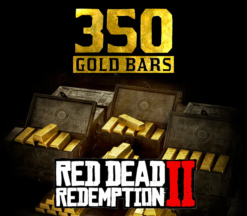Red Dead Redemption 2 Online — 350 Lingotes de Oro (Clave CD) para Xbox One