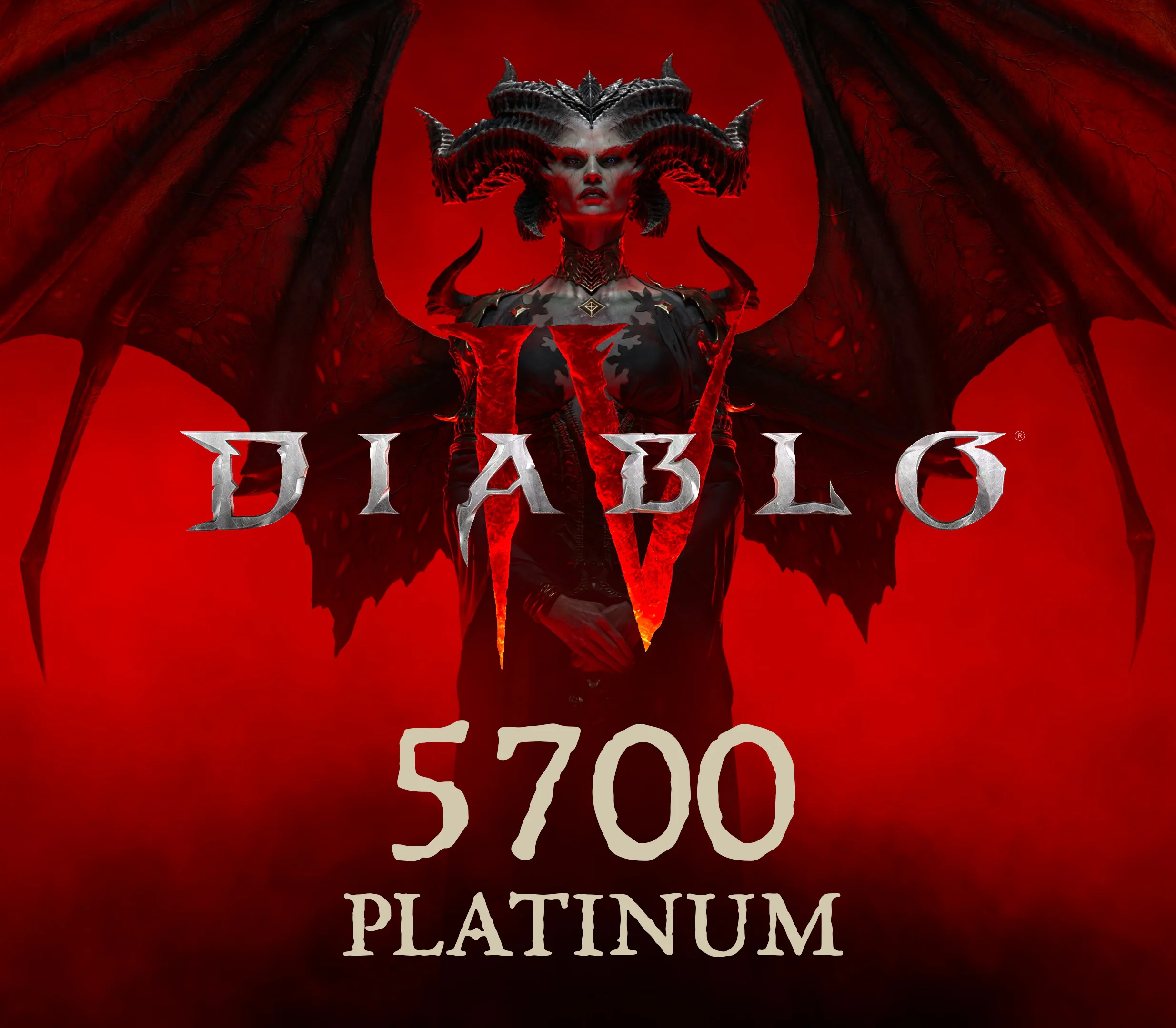 Diablo IV - Vale de 5700 Platino Clave CD para XBOX One / Xbox Series X|S