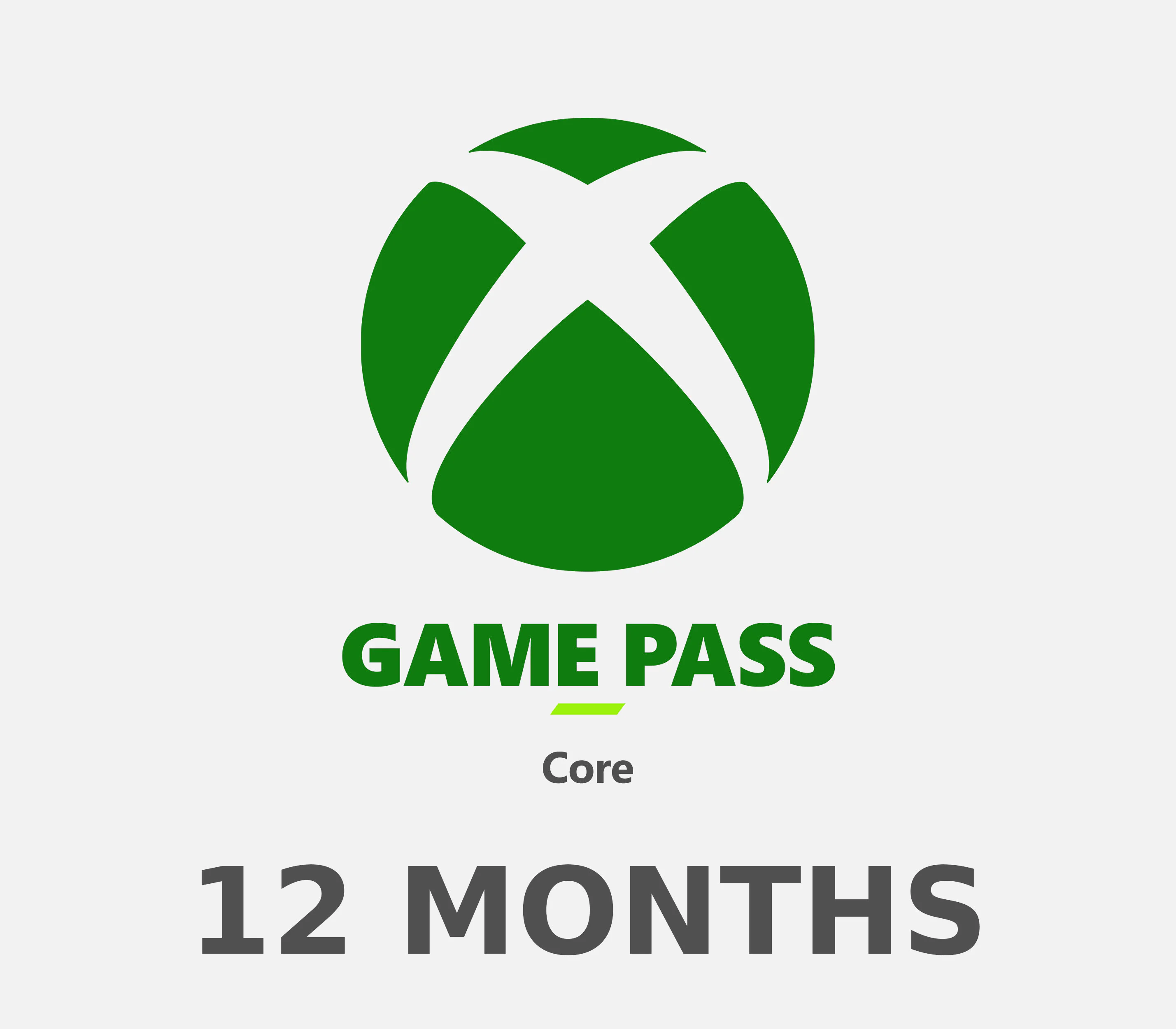 Xbox Game Pass Core - Voucher de Suscripción de 12 Meses (SOLO PARA CUENTAS NUEVAS)