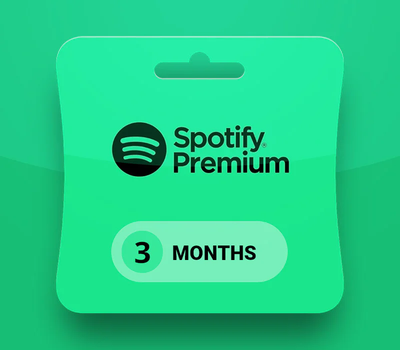 Tarjeta de suscripción de prueba de Spotify Premium de 3 meses LATAM (SOLO PARA NUEVAS CUENTAS)
