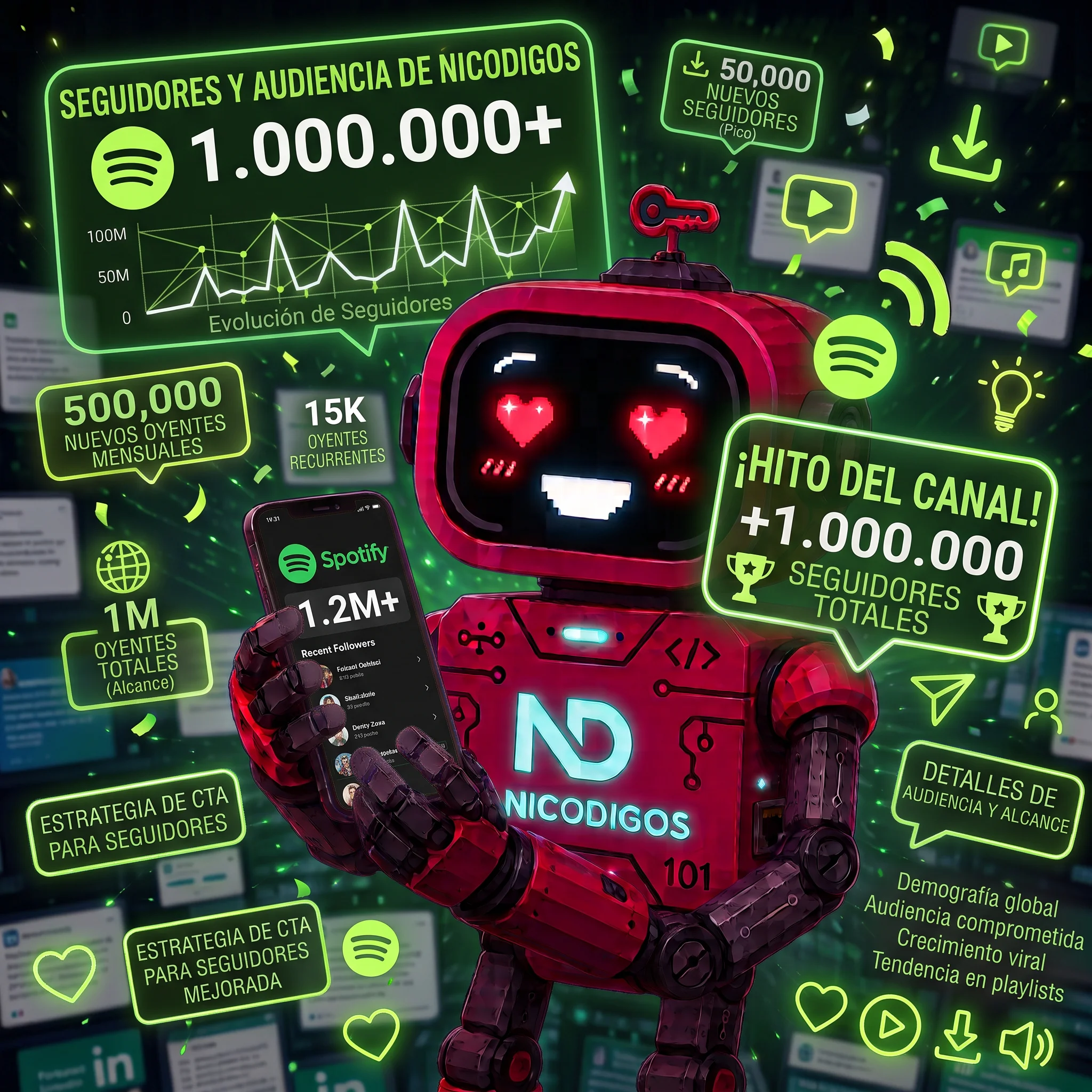 Seguidores de Spotify
