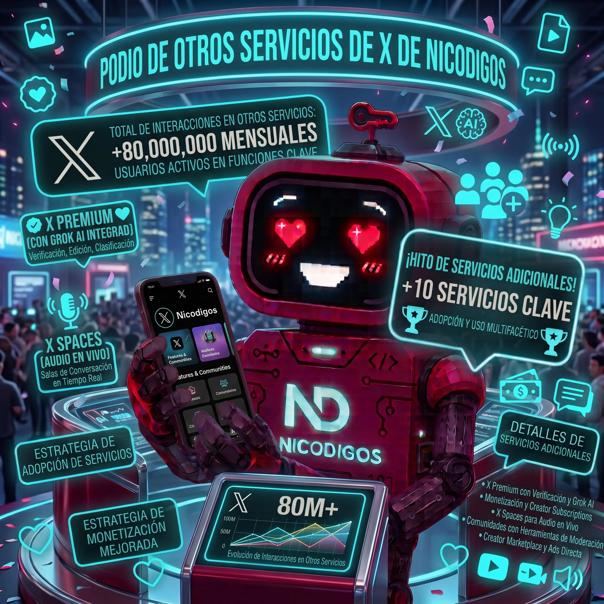 Otros Servicios de X (Twitter)
