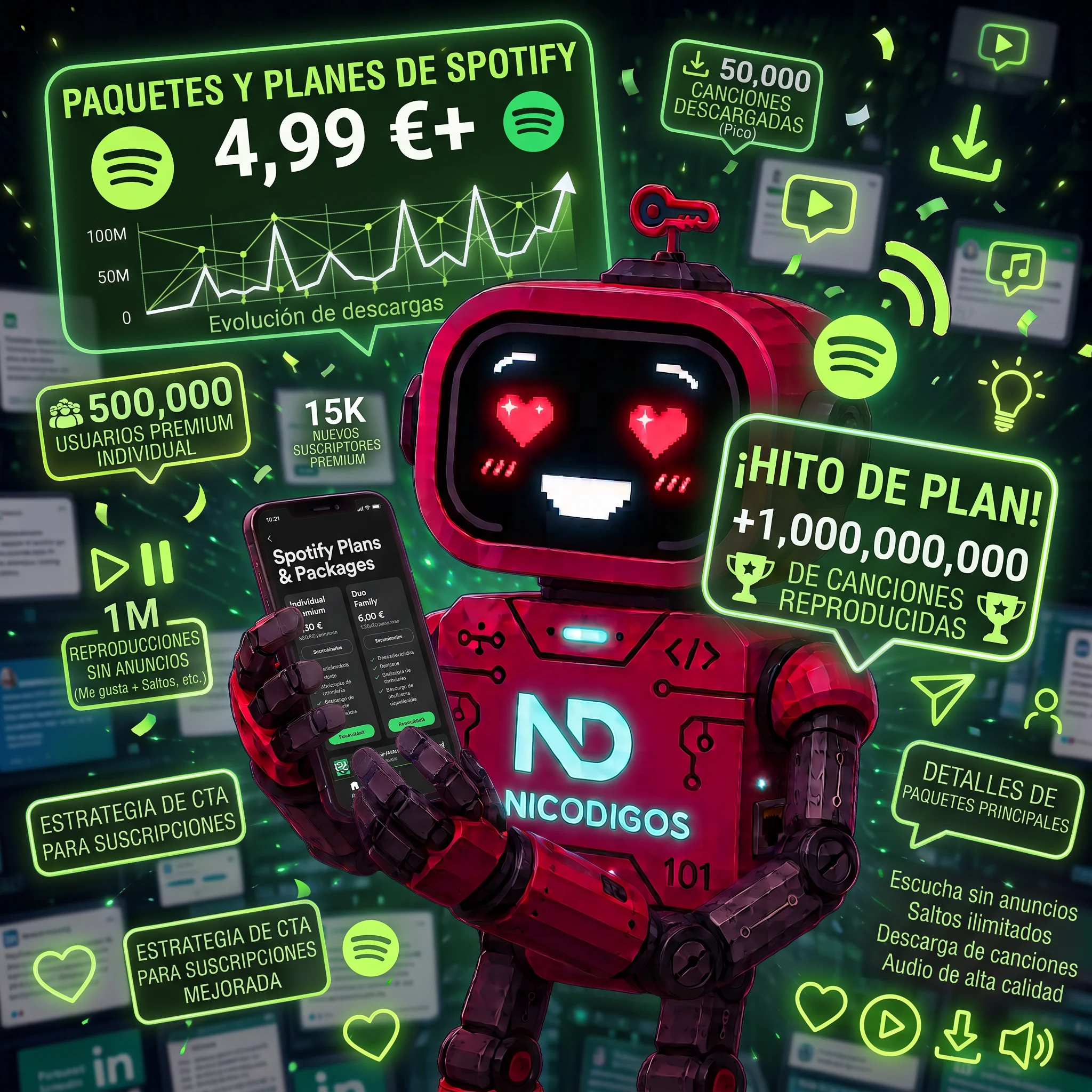 Paquetes de Spotify