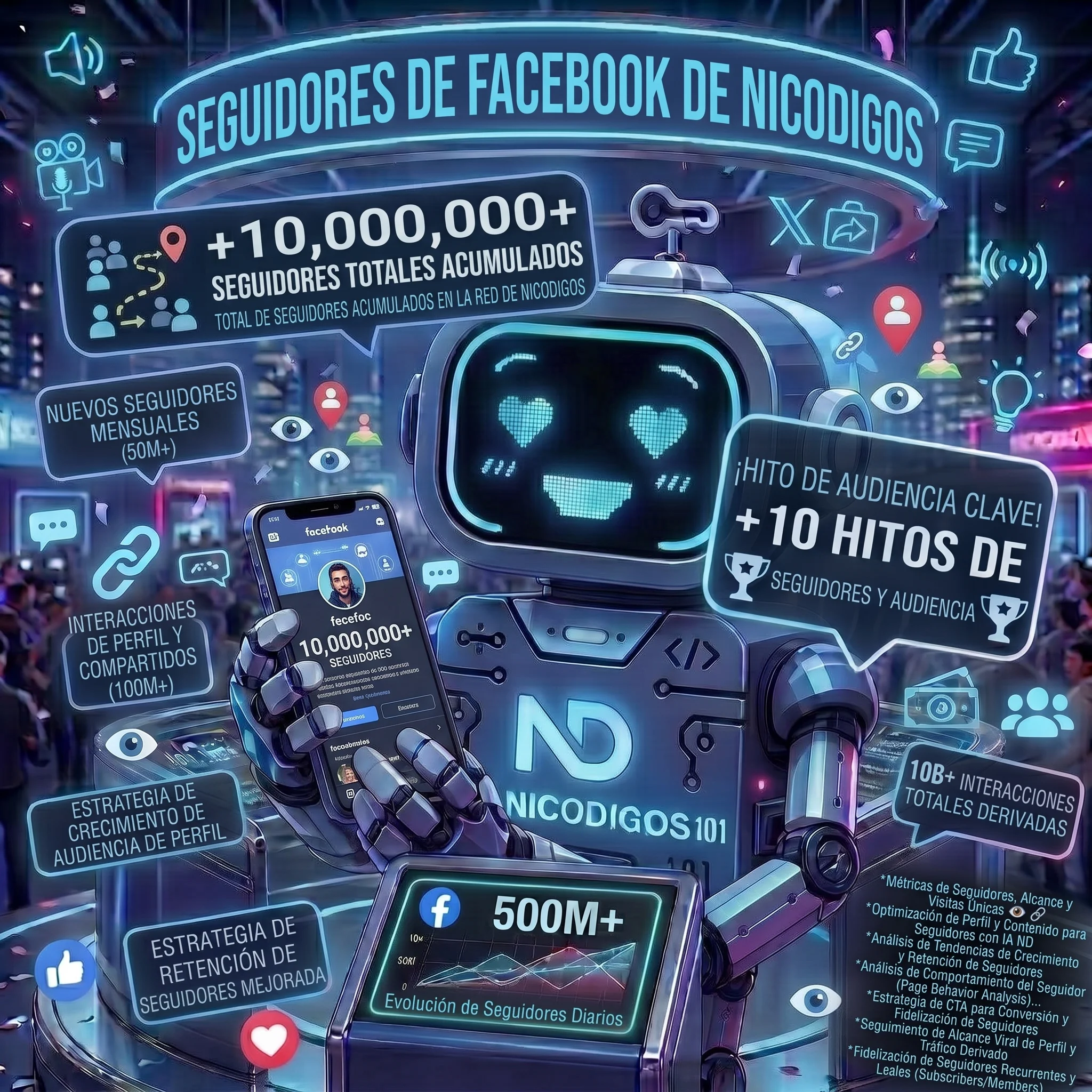 Seguidores de Facebook